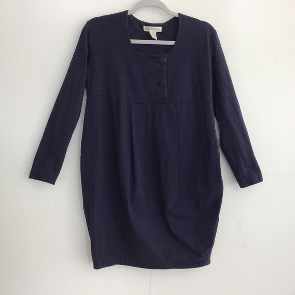 Sports Systems bubble hem two button long sleeve minidress or tunic. Size med. - Picture 1 of 6
